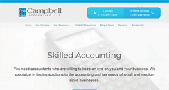 Desktop Screenshot of campbellaccountingllc.com